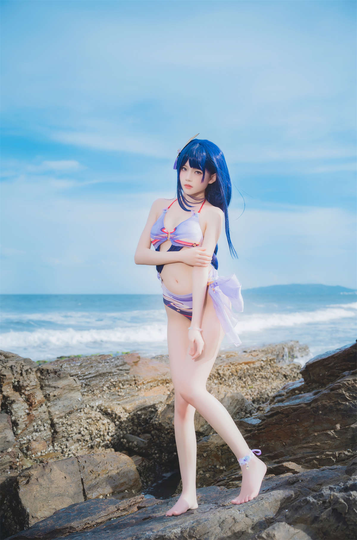 图片[2]-桜桃喵 – 雷电将军-日更街拍