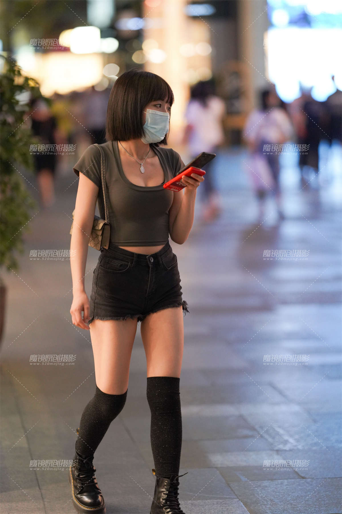 【凯恩赛贴】热裤女孩-日更街拍