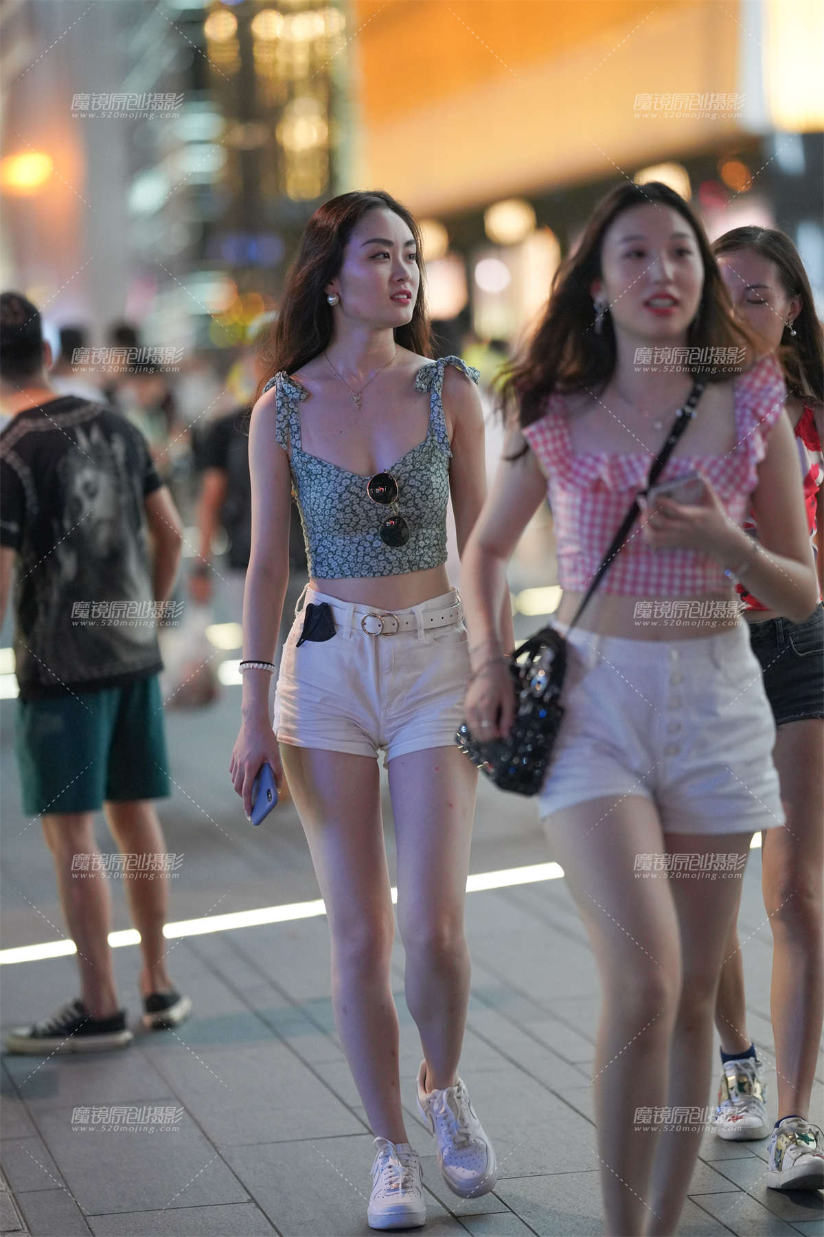 清凉夏日穿搭-日更街拍