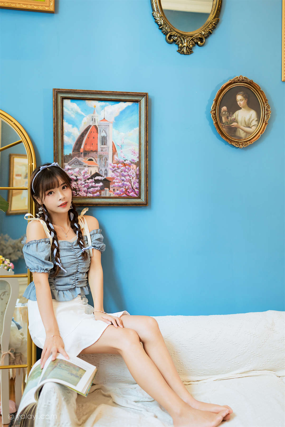 图片[2]-YALAYI雅拉伊2021.10.09 NO.850 灵魂画师 程小蝶-日更街拍