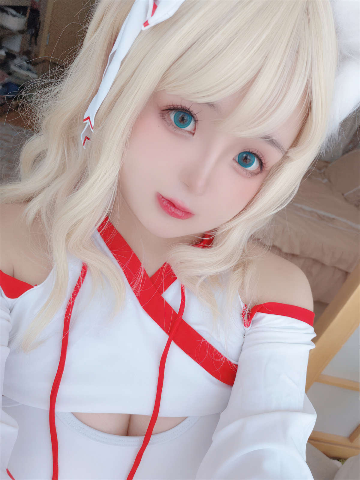 图片[2]-椎名莜 No.106 小狐狸巫女-日更街拍