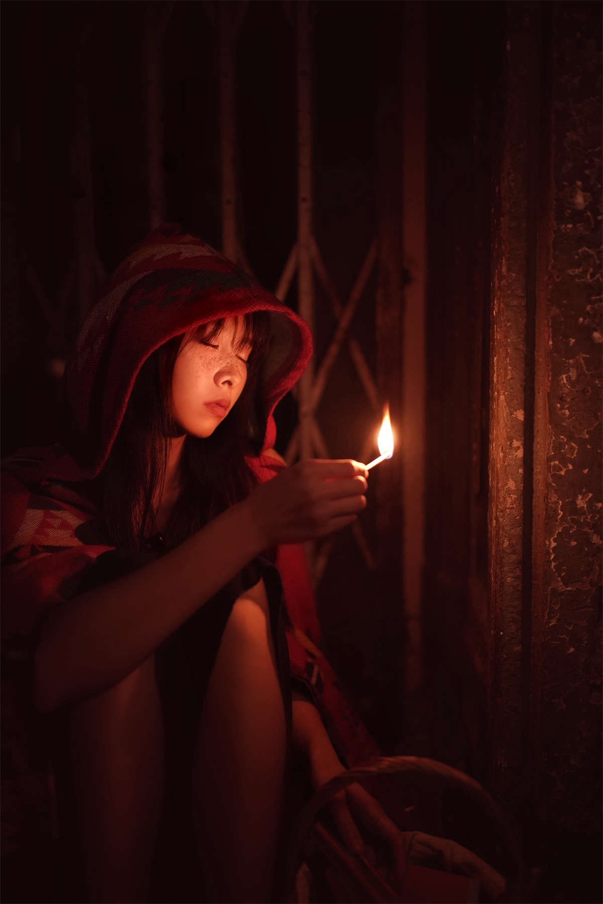 YITUYU艺图语 2023.02.01 卖火柴的小女孩 桃子-日更街拍