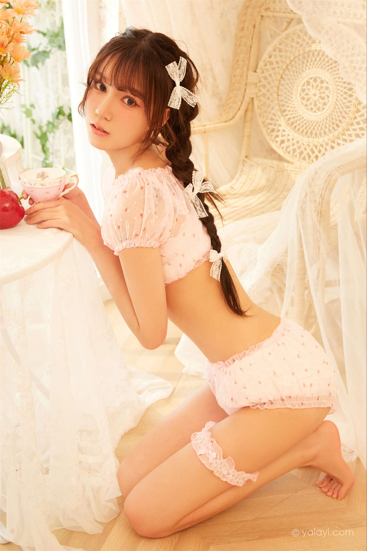 YALAYI雅拉伊2021.10.14 NO.852 如花 文婧-日更街拍