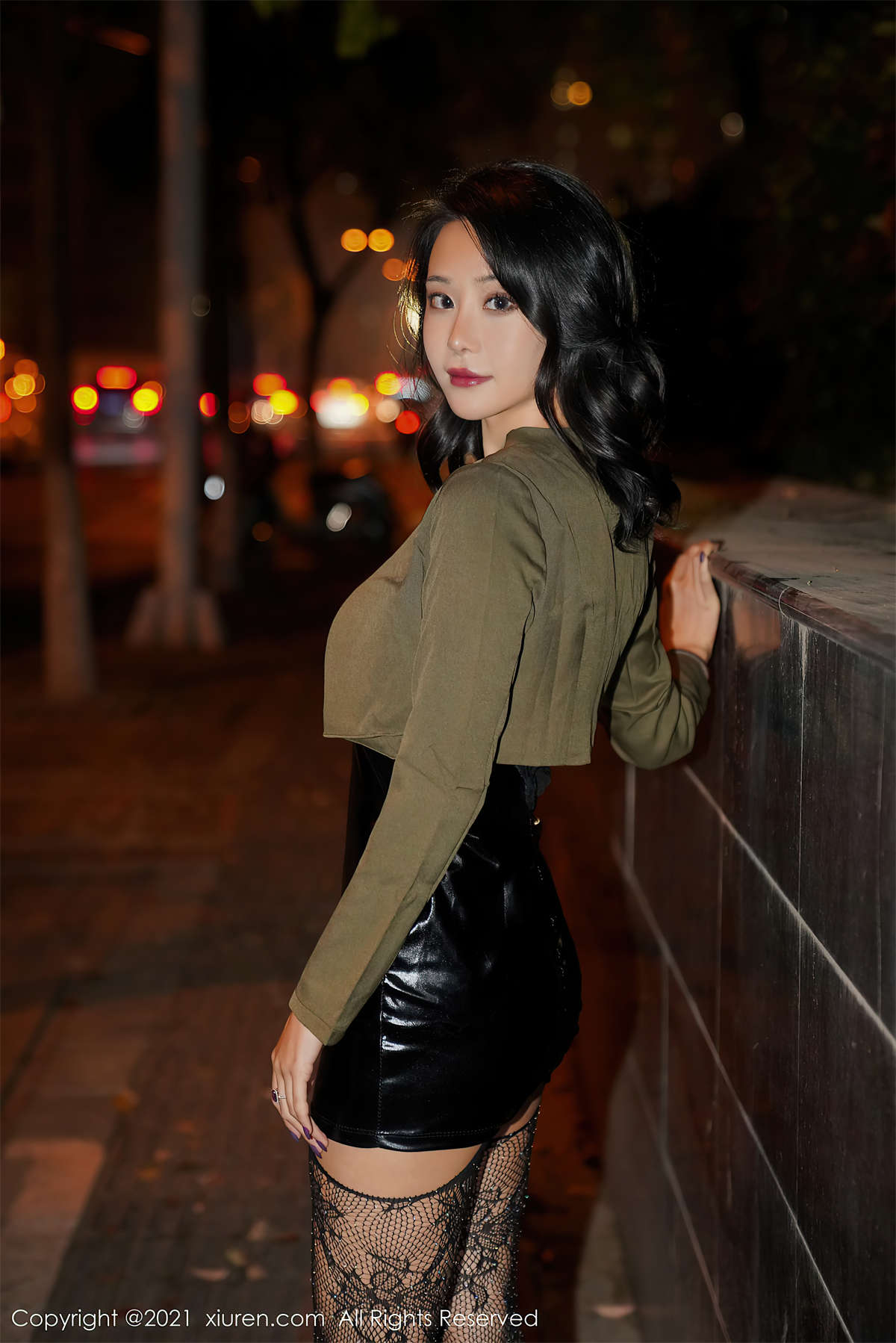 Xiuren秀人网 2021.08.11 NO.3785 蓝夏Akasha插图1