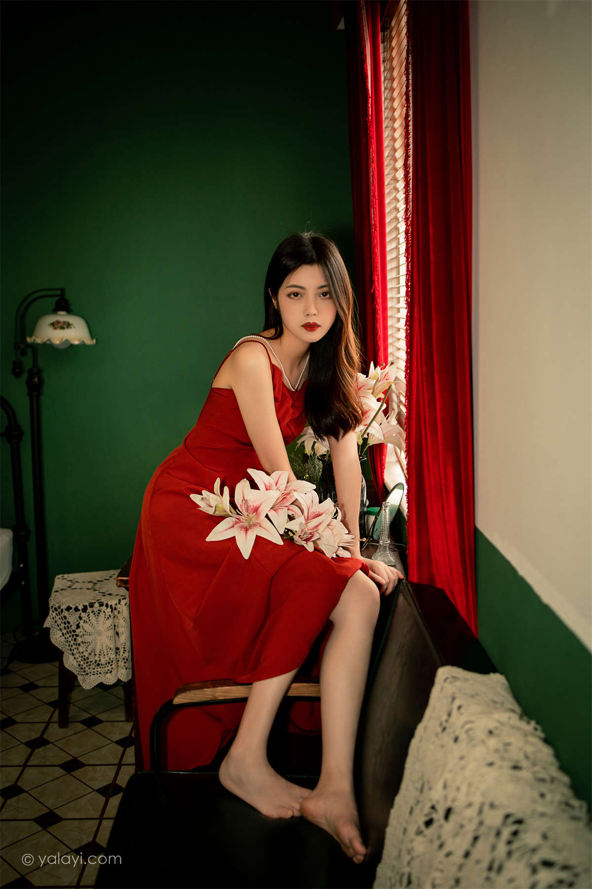 图片[2]-YALAYI雅拉伊2021.10.20 NO.855 回到过去 梓文-日更街拍