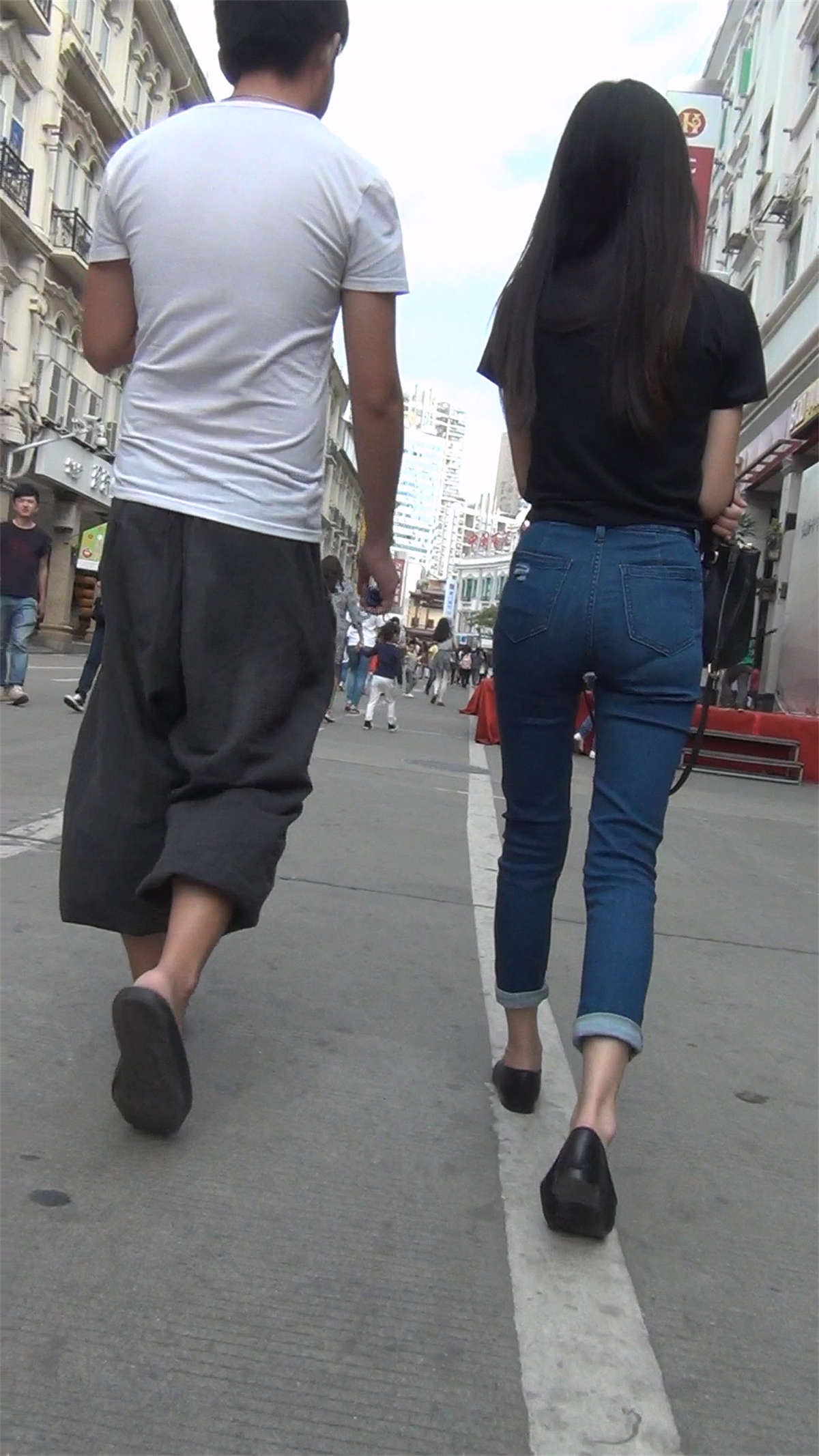 图片[2]-最喜欢的牛仔美女-日更街拍