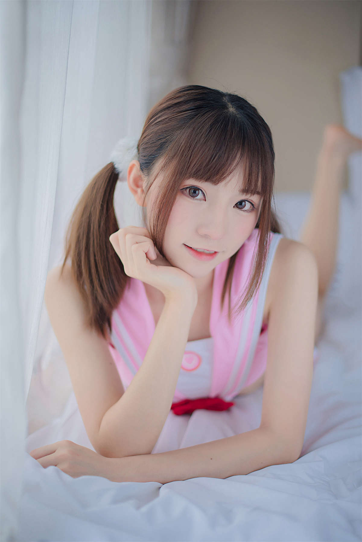 风之领域 NO.115 双马尾粉系少女-日更街拍