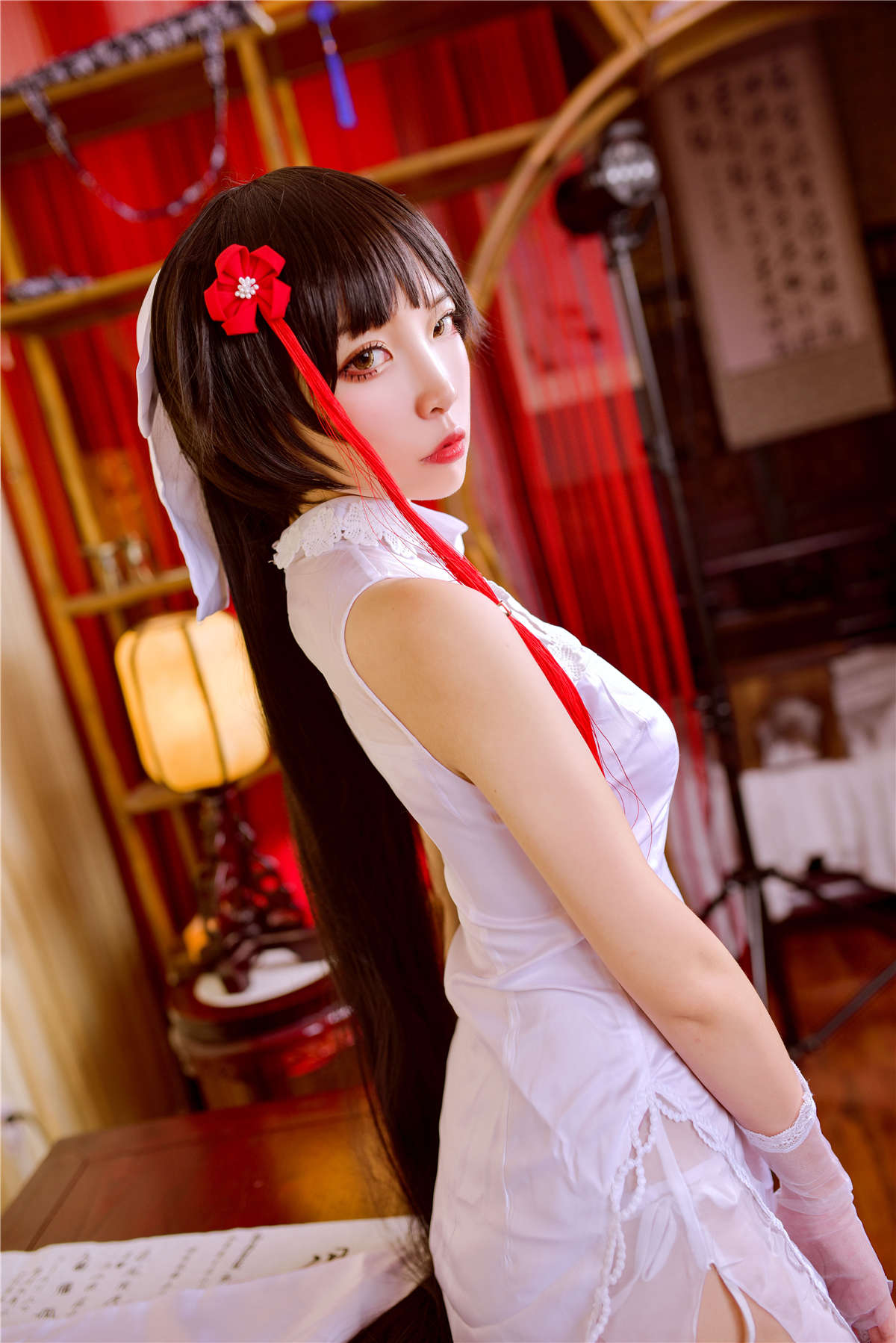 图片[2]-高产型Coser-二佐Nisa  碧蓝航线 高雄旗袍-日更街拍