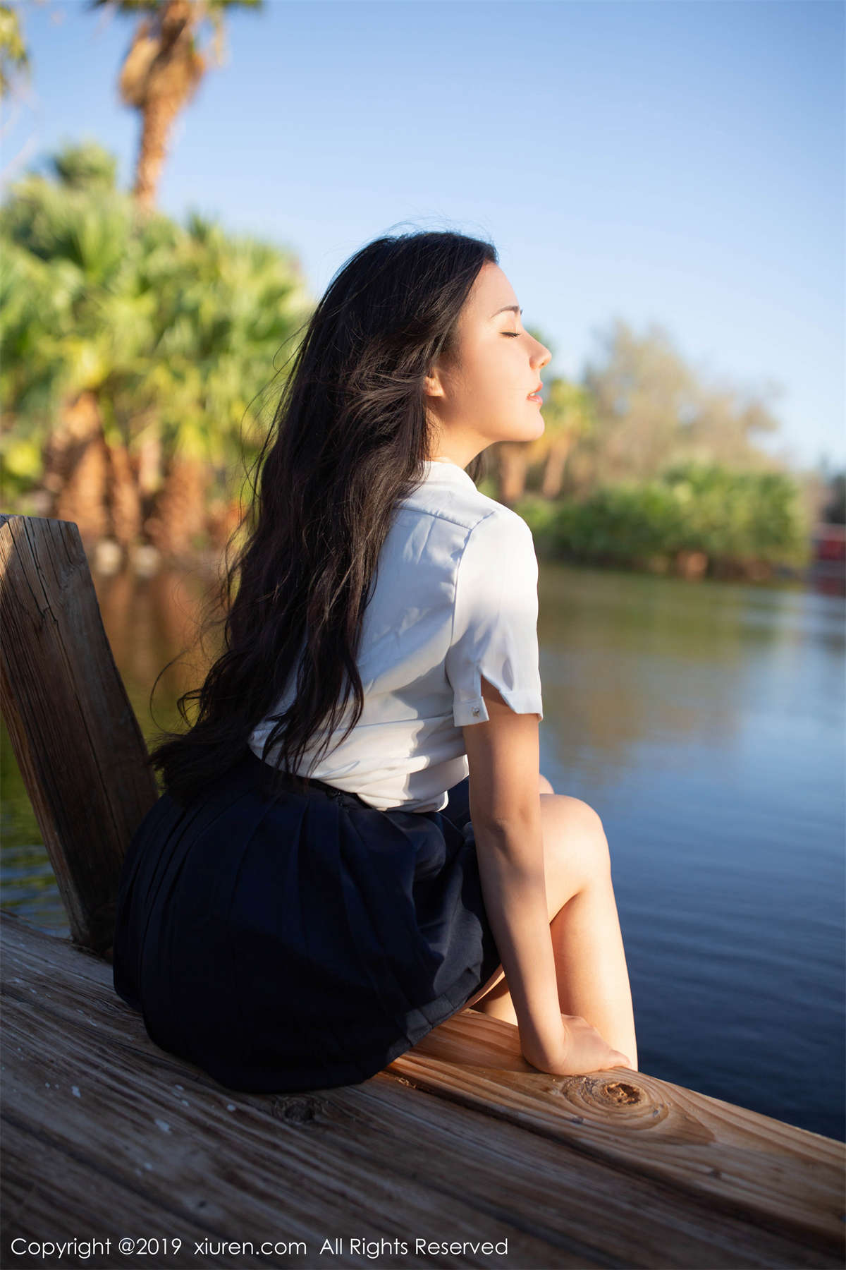 图片[2]-Xiuren秀人网 2019.10.11 NO.1719 Manuela玛鲁娜-日更街拍