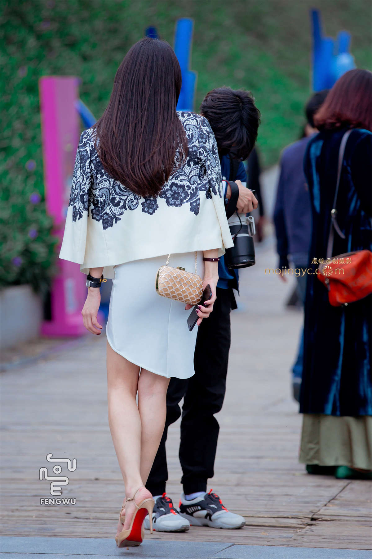 包臀短裙，裸腿，凉高（15）-日更街拍