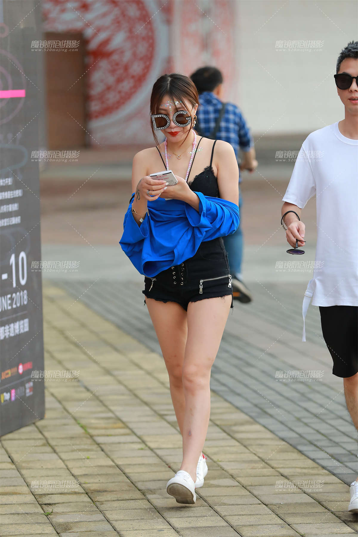 【视觉冲击赛贴】性感的热裤 大长腿-日更街拍