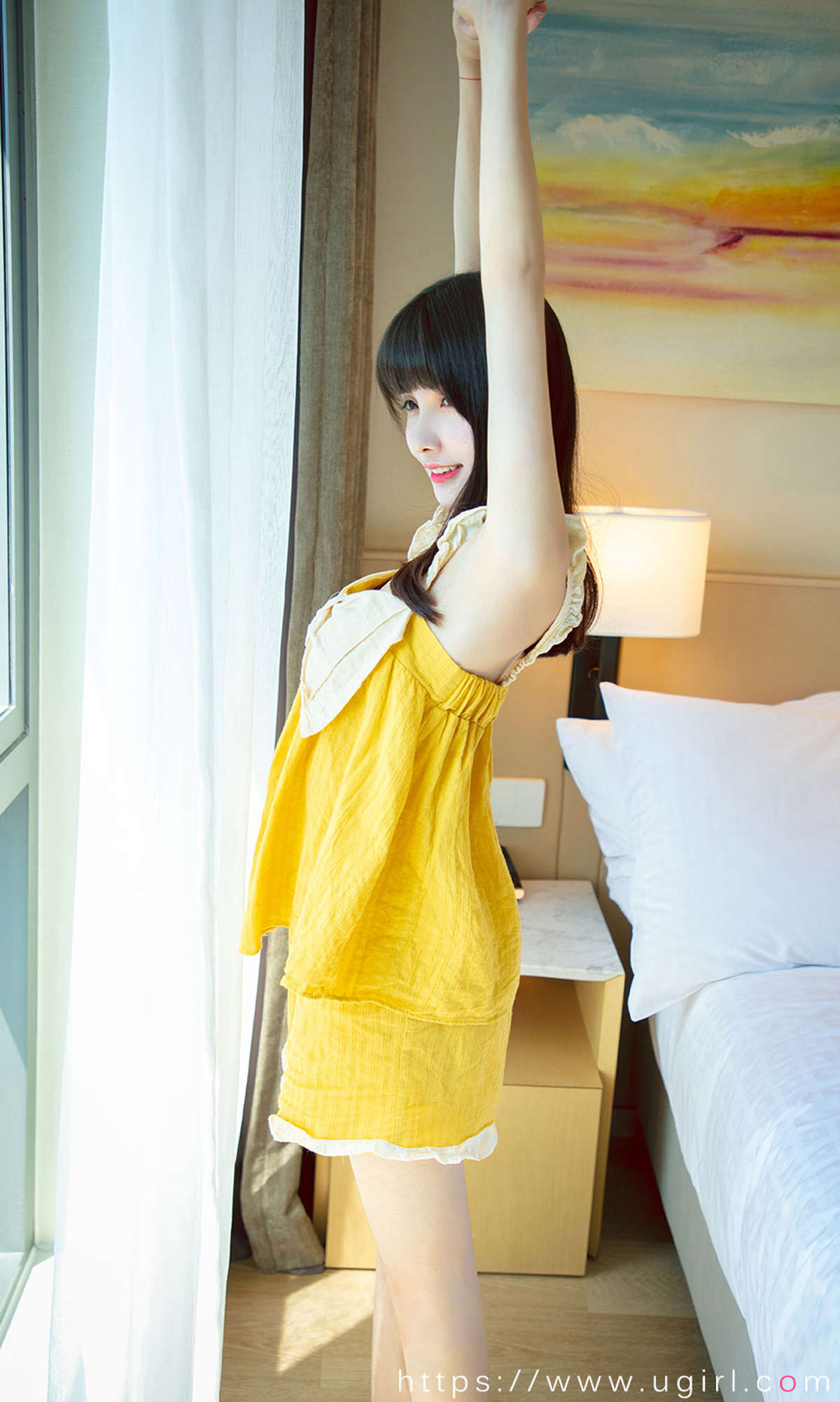 图片[2]-Ugirls爱尤物 NO.2135 猫猫 小甜柠-日更街拍