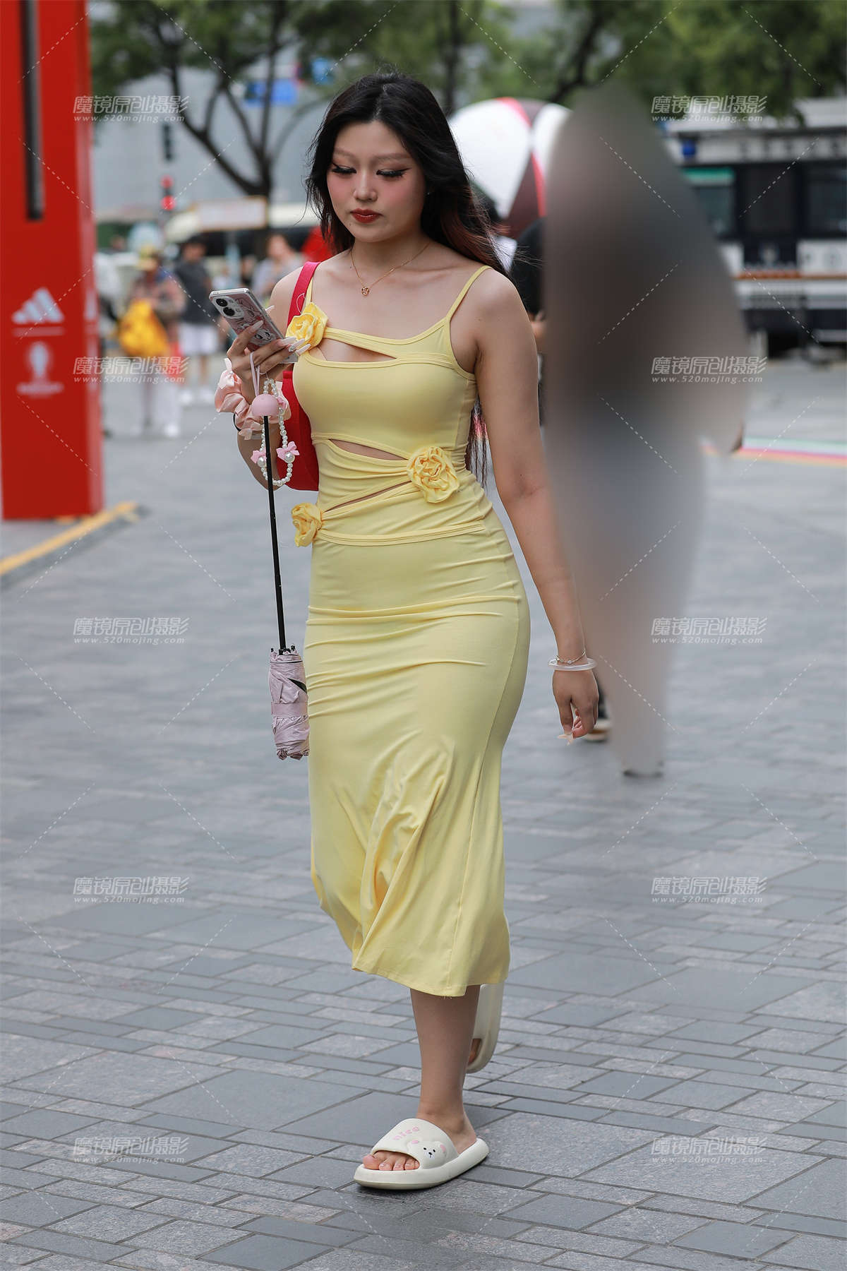 单车美女-日更街拍