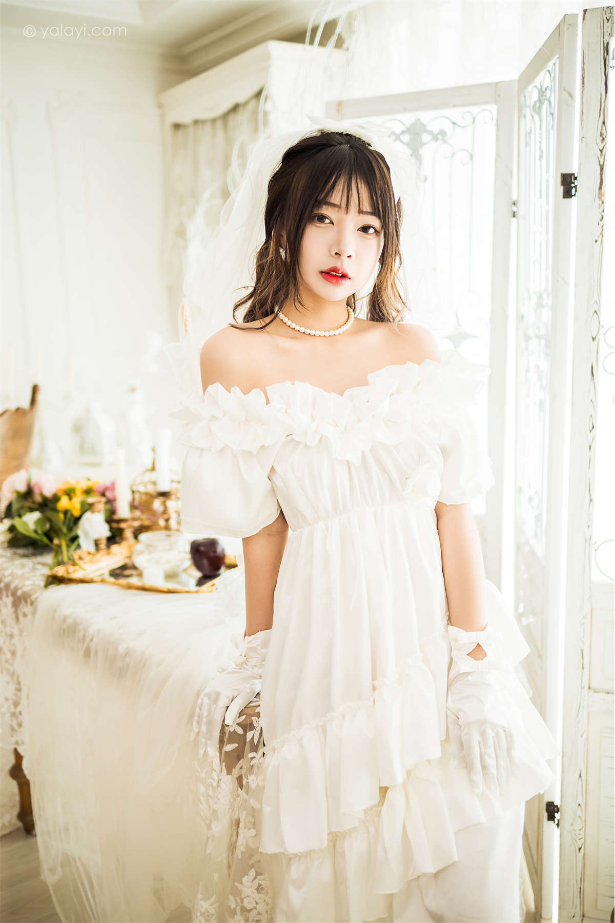 图片[2]-YALAYI雅拉伊2021.11.05 NO.862 美丽的梦 阿禾-日更街拍