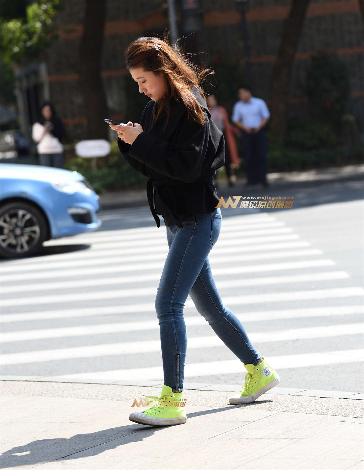 图片[2]-【fan922原创】牛仔裤蛮紧的-日更街拍