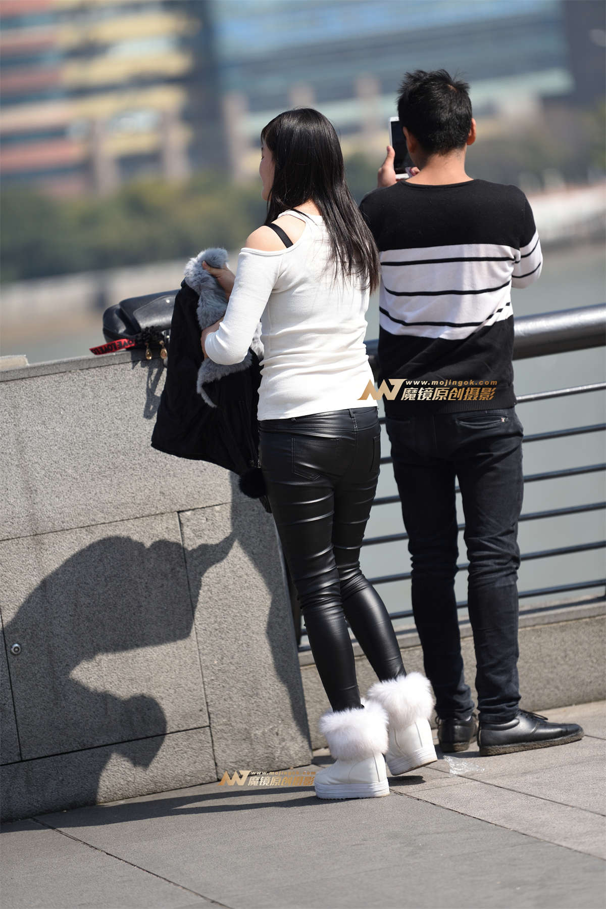 图片[2]-【fan922原创】皮裤妹子很活泼（20P）-日更街拍