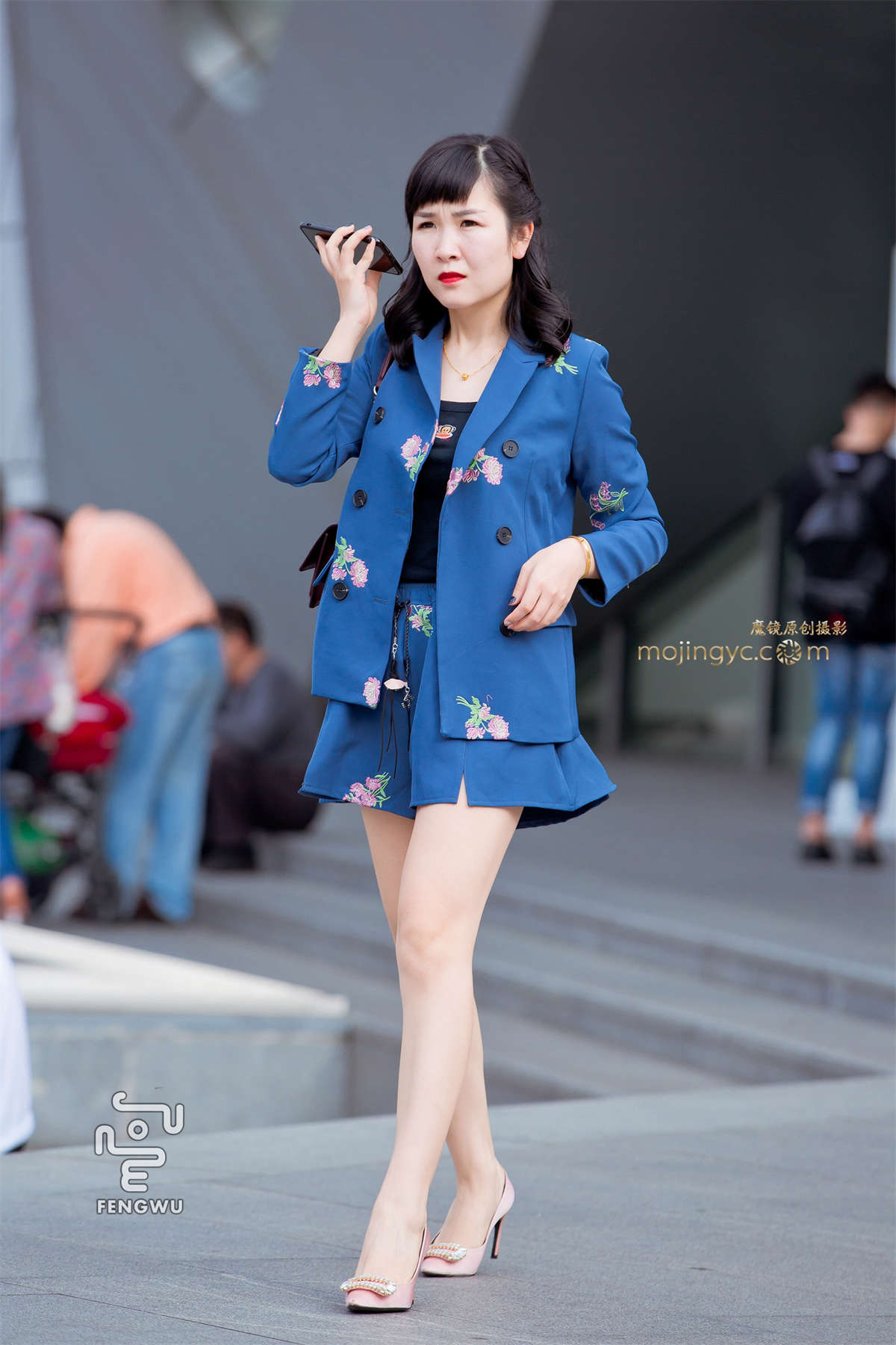 图片[2]-短裤，裸腿，高跟（11）-日更街拍