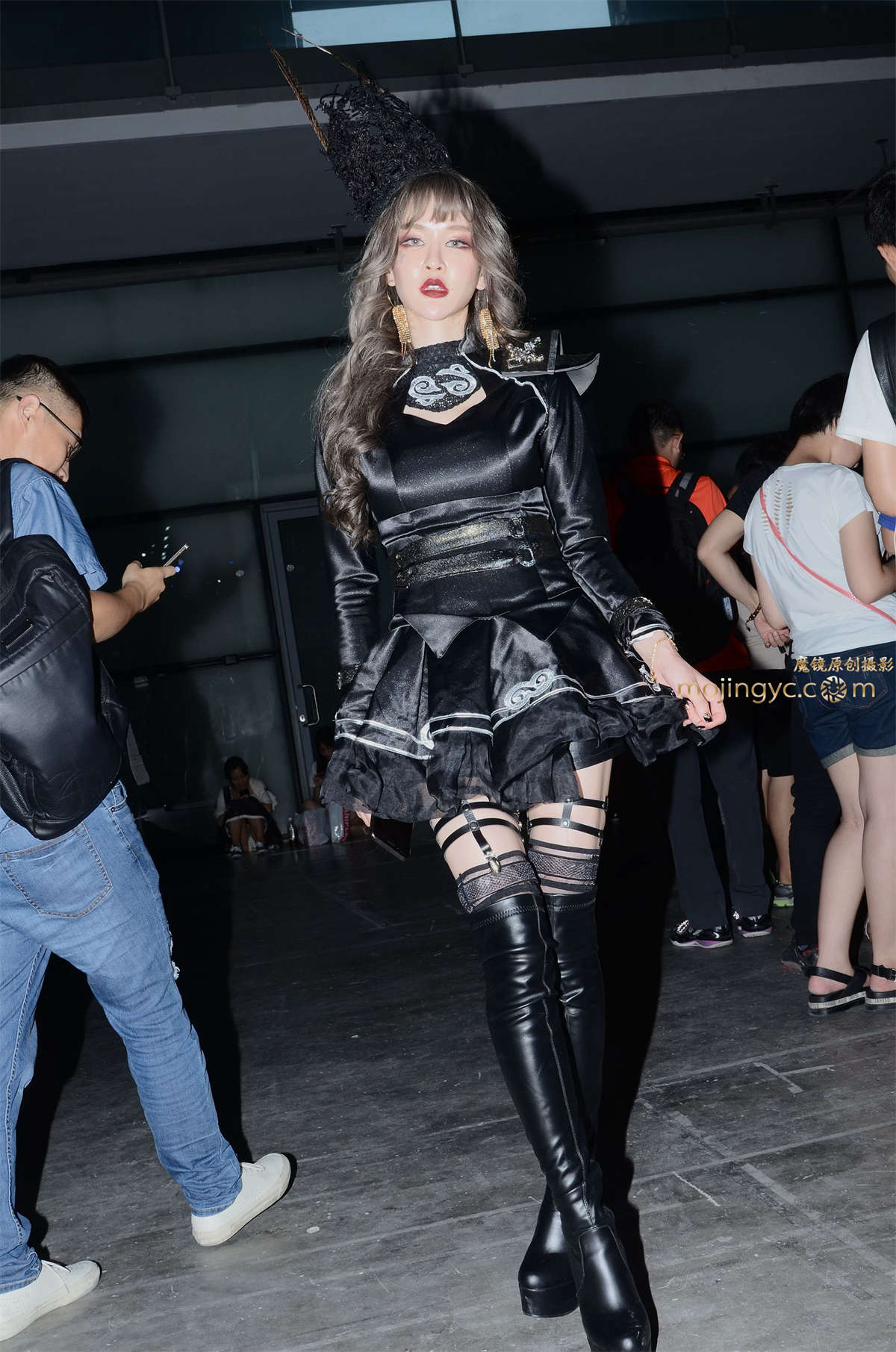 图片[2]-【验证街拍大赛NO.4】神摄手赛20 CJ之黑色魅惑-日更街拍