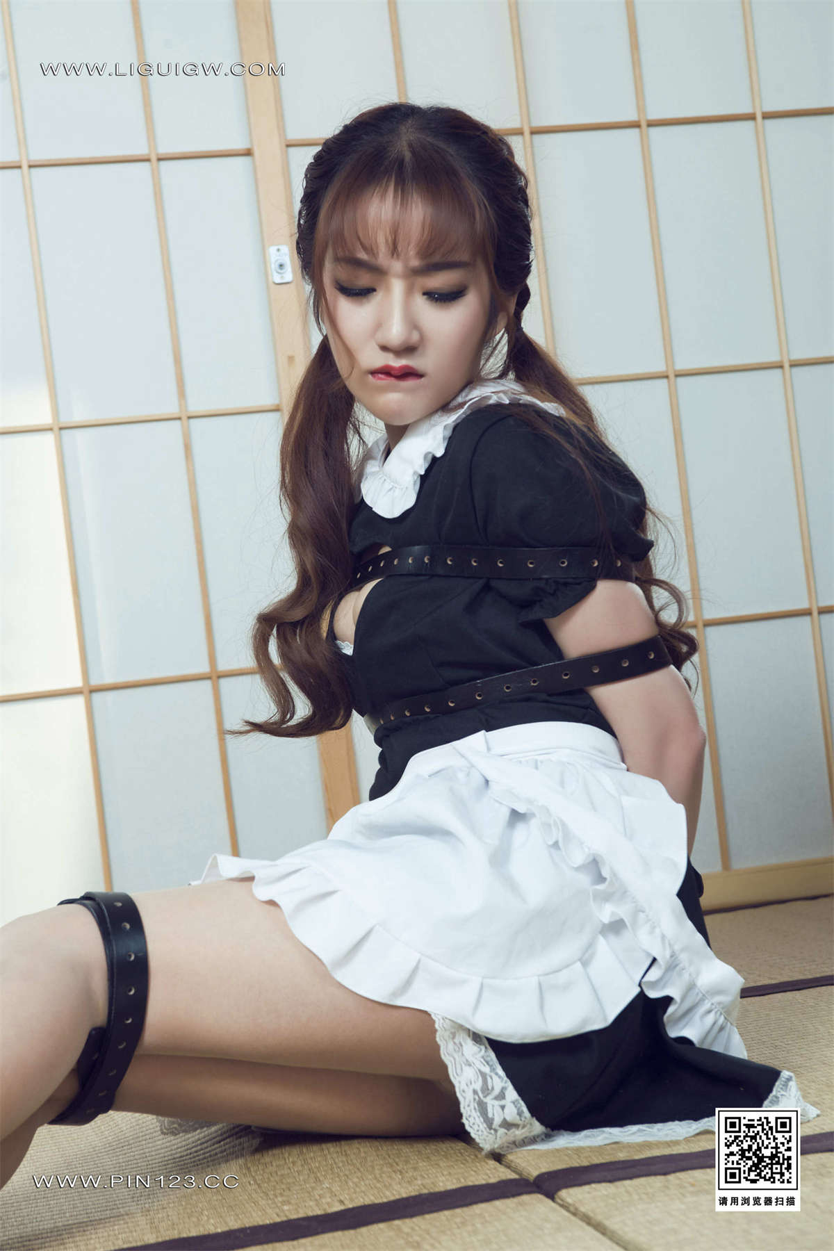 图片[2]-Ligui丽柜 2023.10.06 惩戒女佣 汐汐-日更街拍