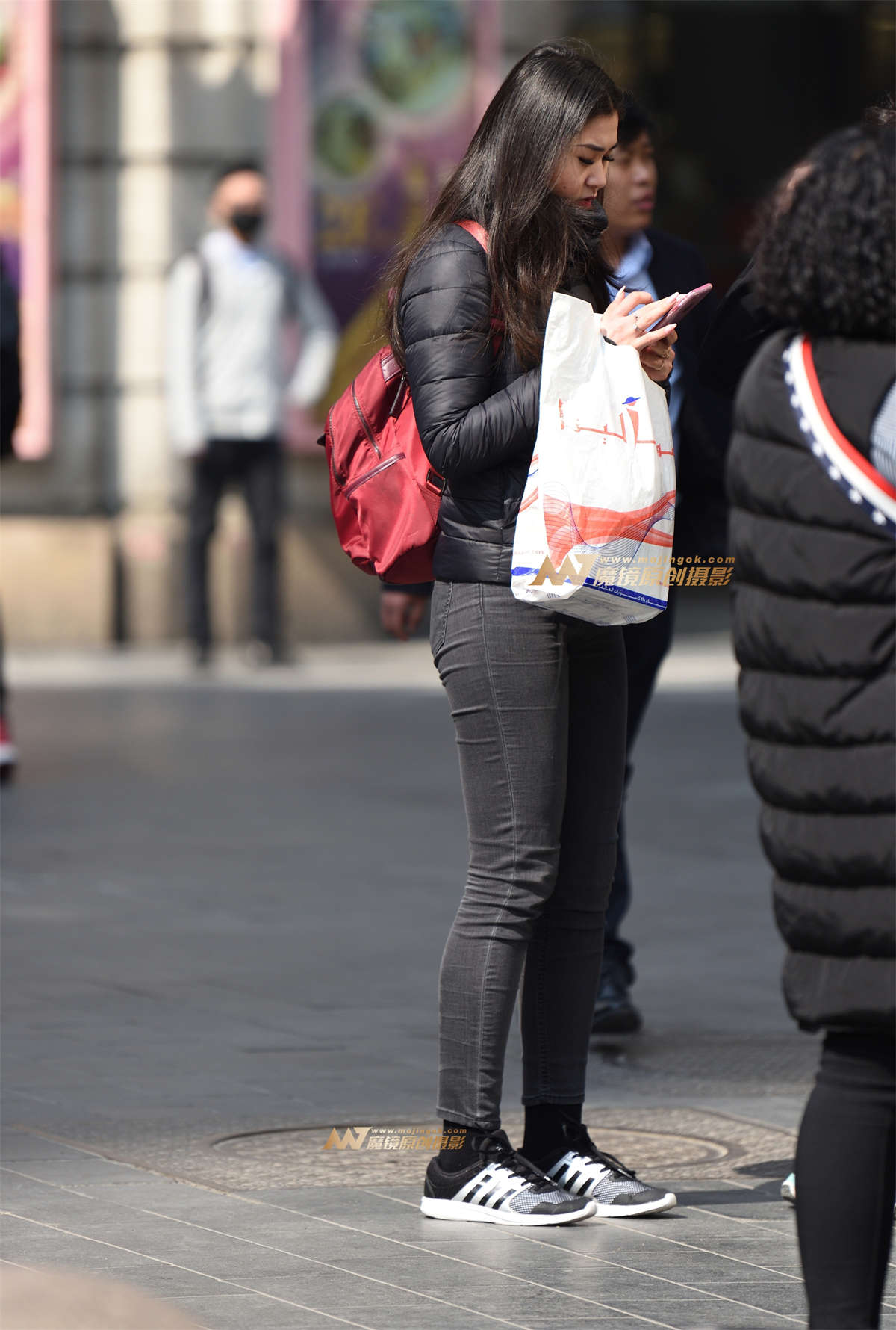 春天快到了，牛仔裤。-日更街拍