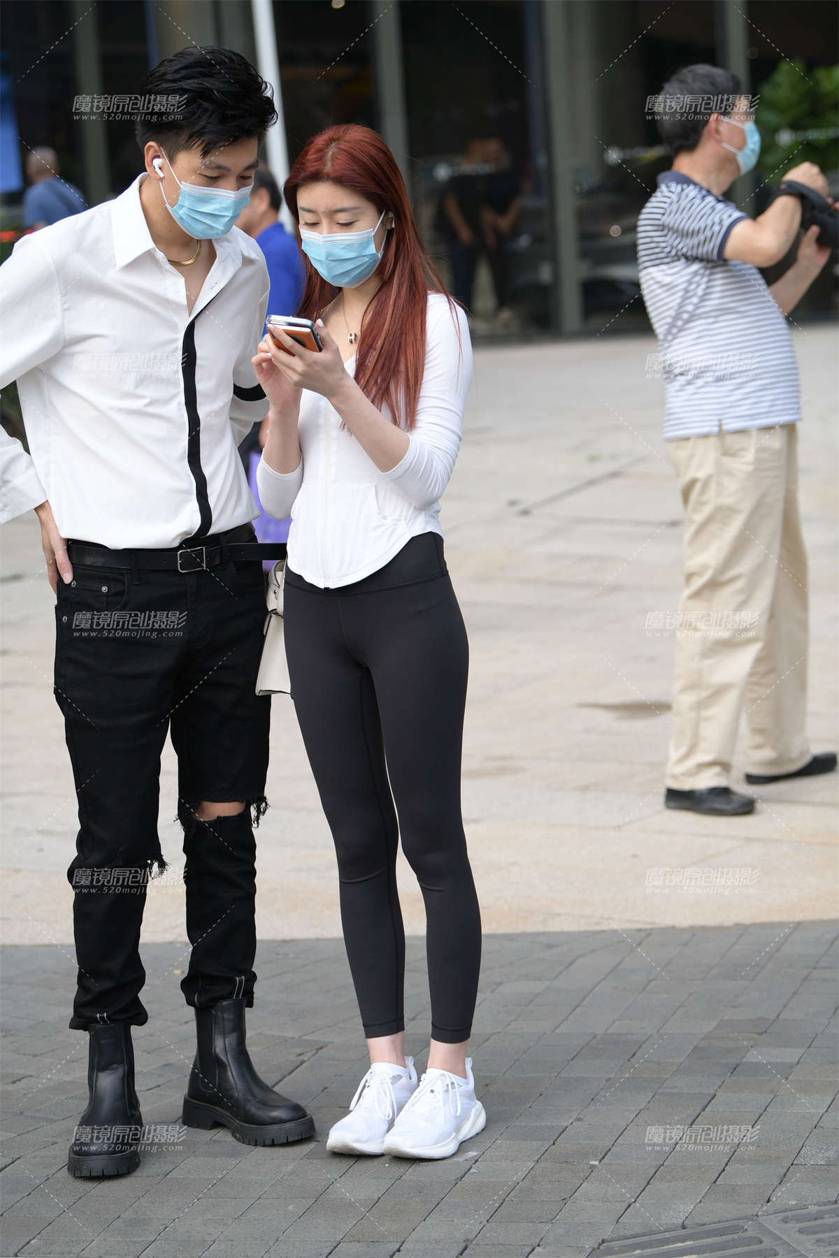 黑白配好看-日更街拍