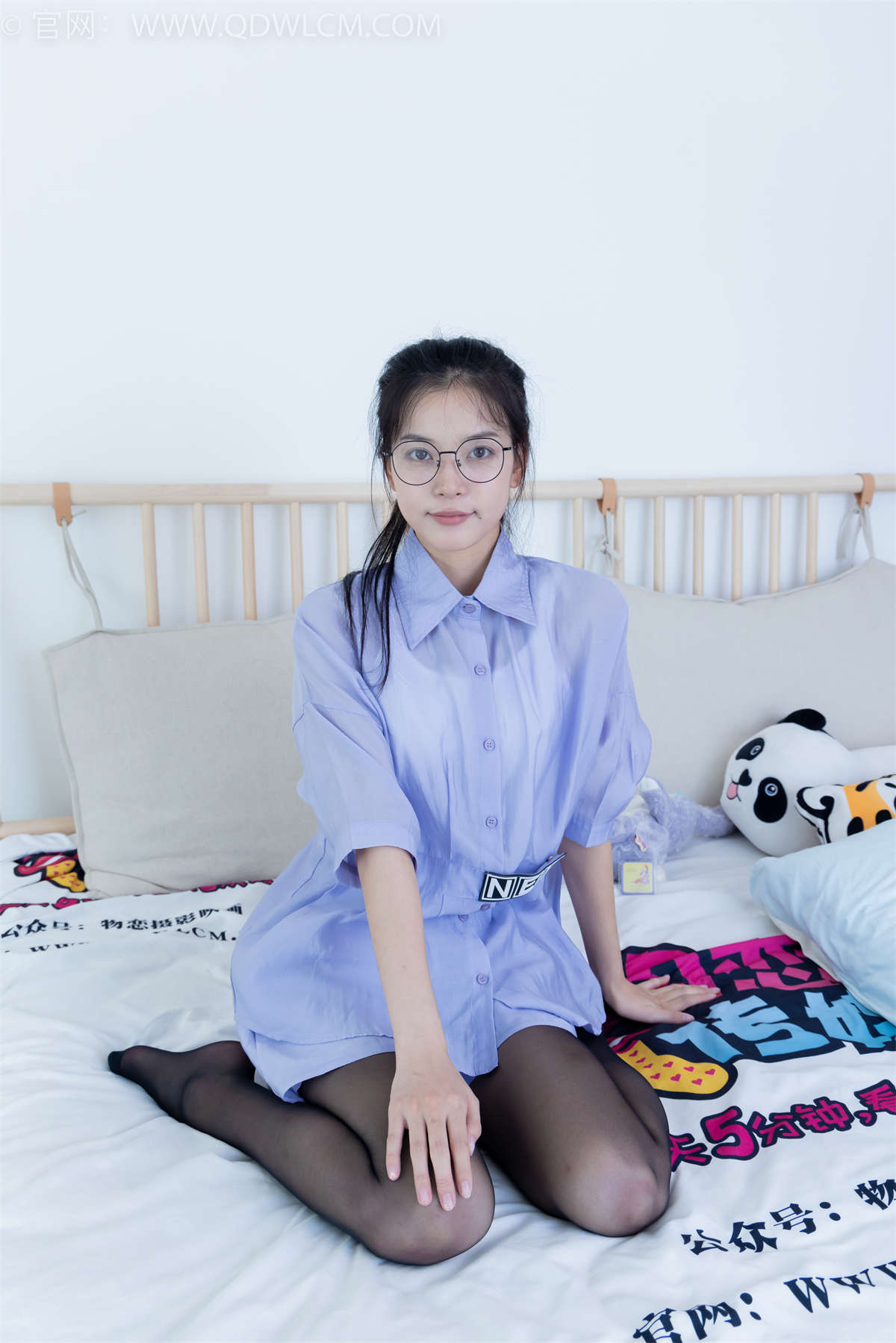 物恋传媒 NO.2090 茯苓-忧郁的蓝-日更街拍