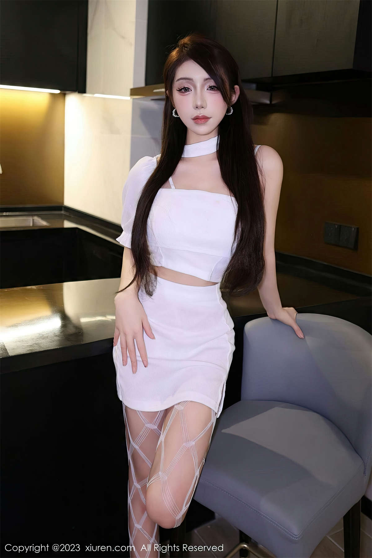 图片[2]-Xiuren秀人网 2023.04.11 No.6555 金幼汐-日更街拍