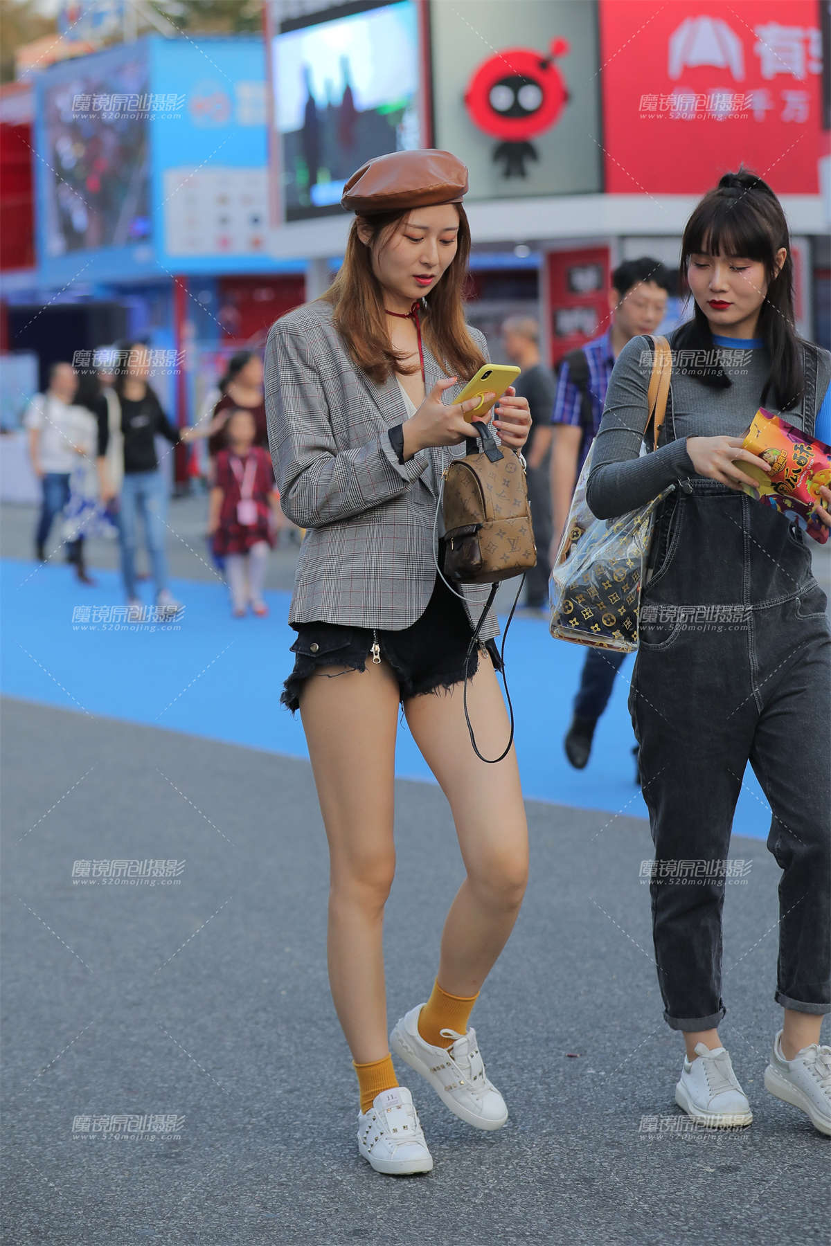 长腿美女-日更街拍