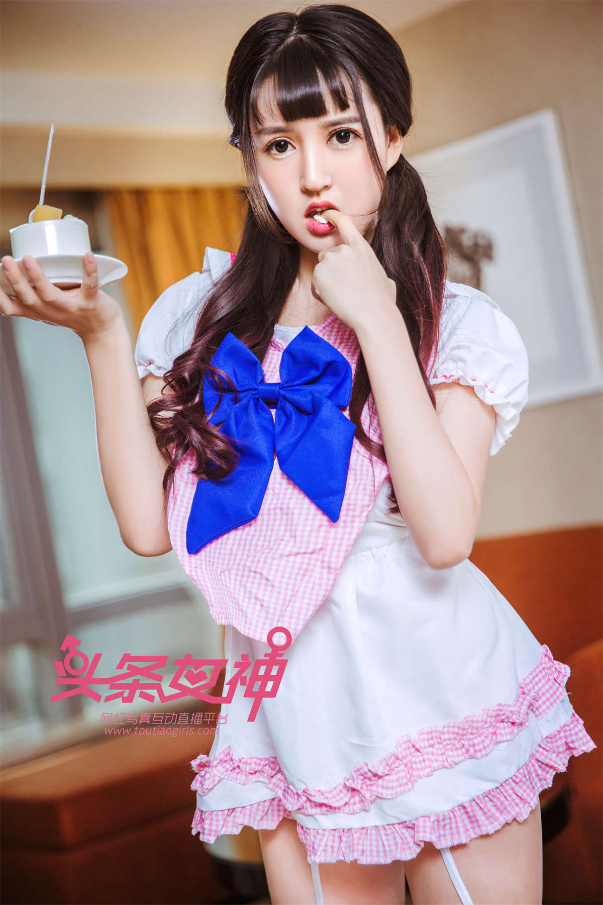 图片[2]-TouTiao头条女神 2017.11.17 大晗 美味甜心-日更街拍