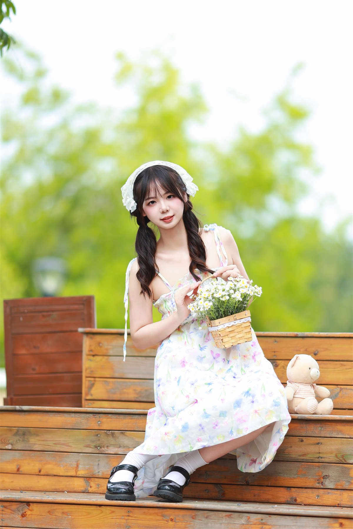 YITUYU艺图语 2023.11.03 少女与小熊 暮烟色CC插图1