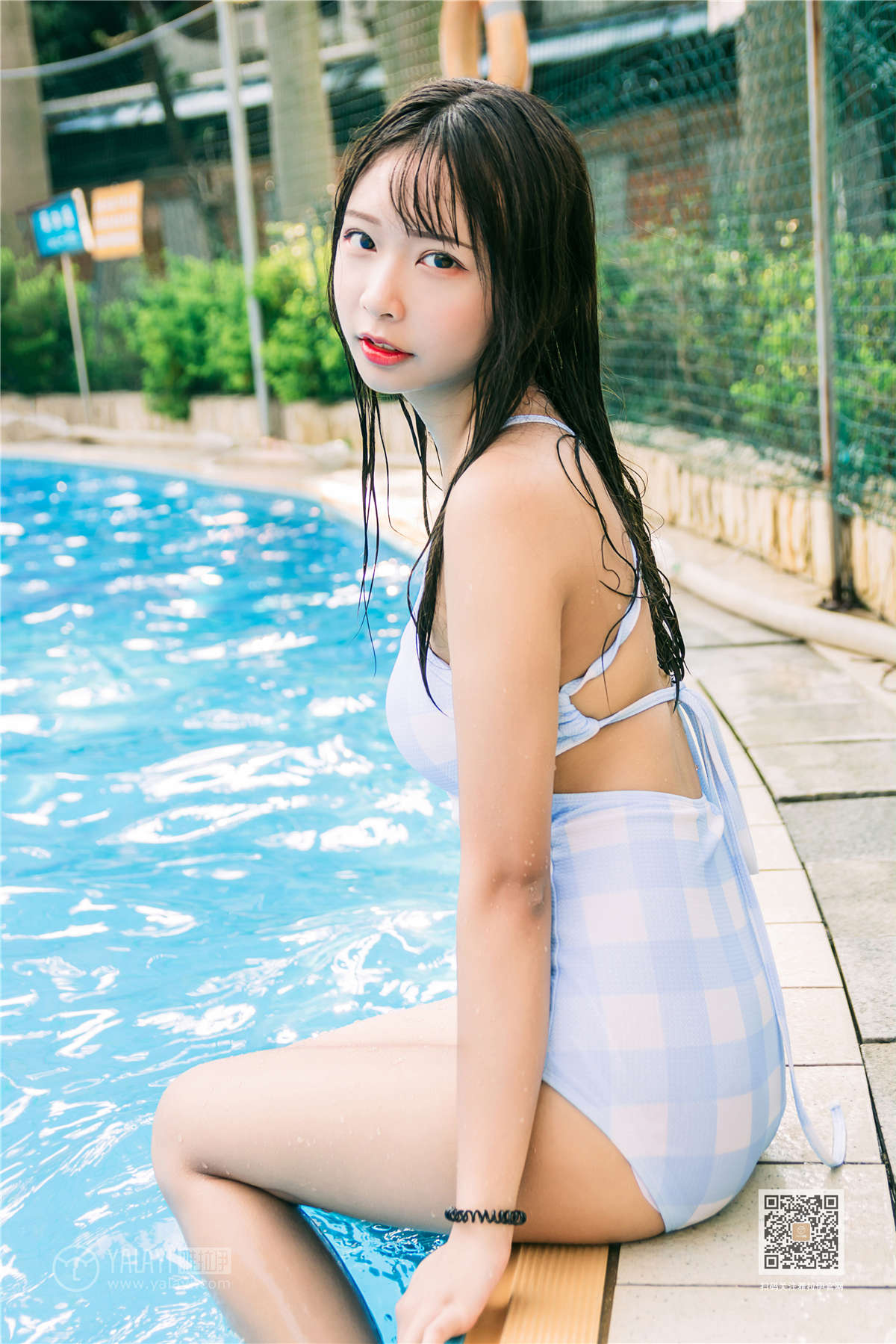 图片[2]-YALAYI雅拉伊 No.437 夏日回忆 阿禾-日更街拍