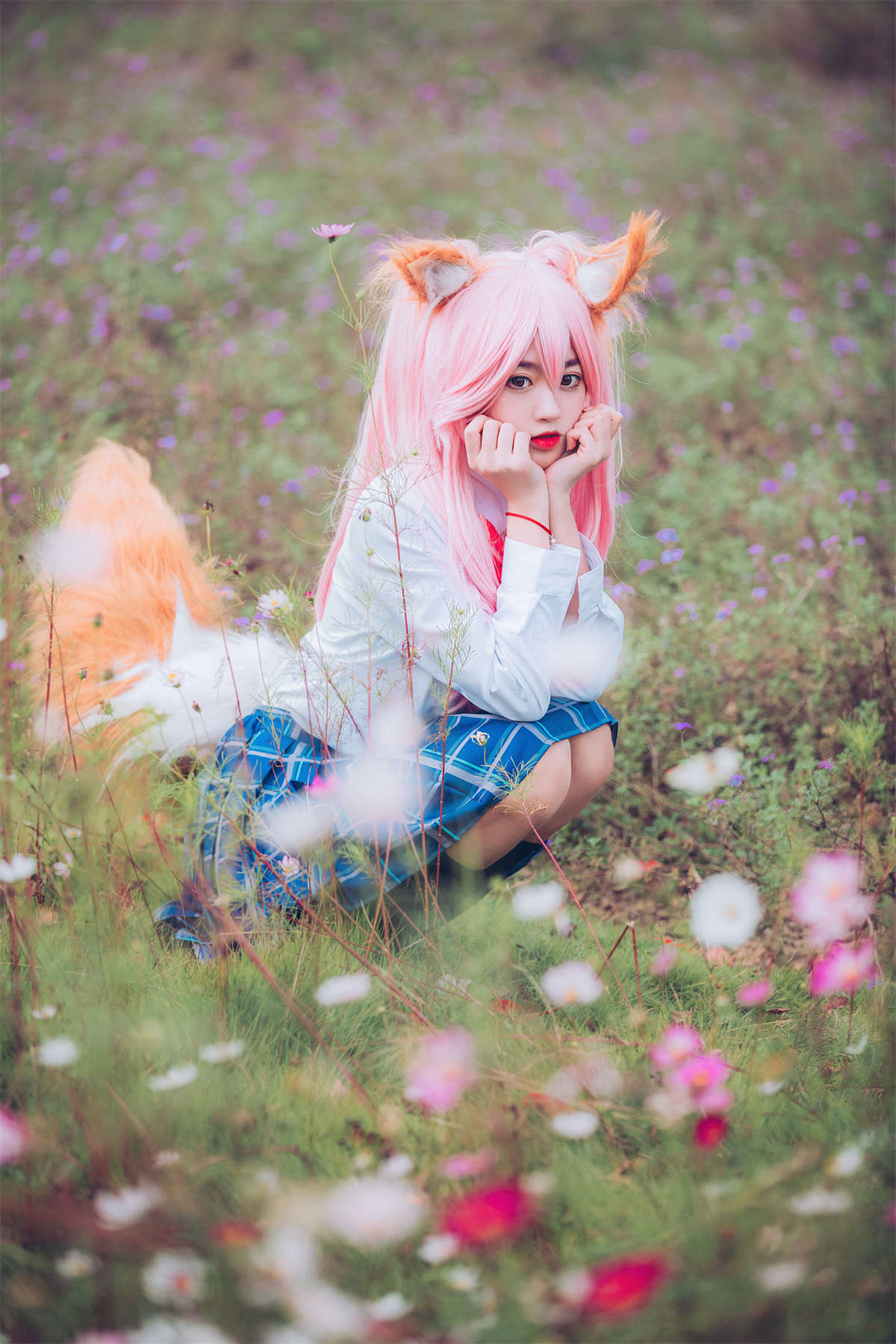 YITUYU艺图语 2023.05.19 小狐狸的粉黛故事 虎牙-日更街拍