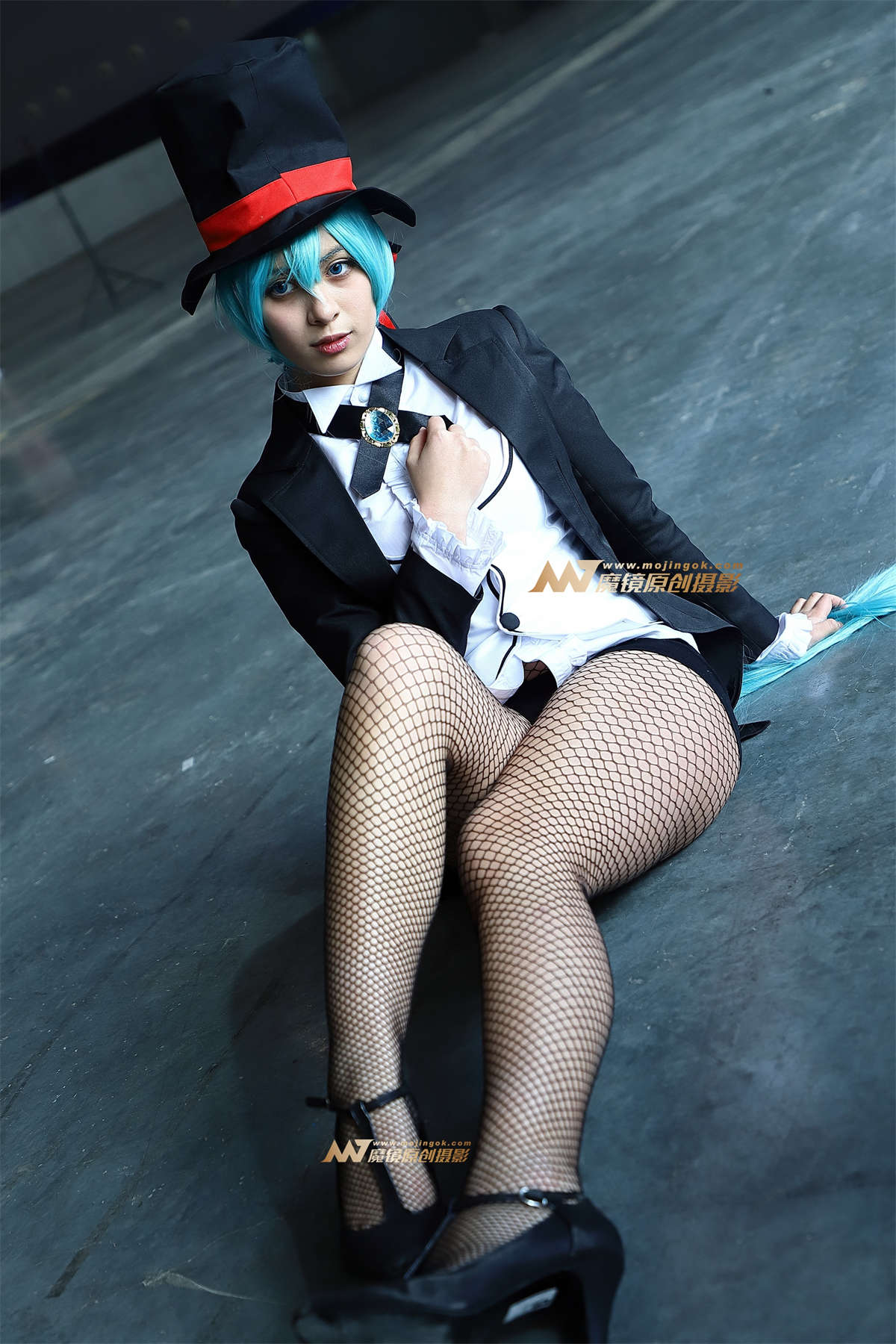 网袜美腿魔术师cosplay插图1