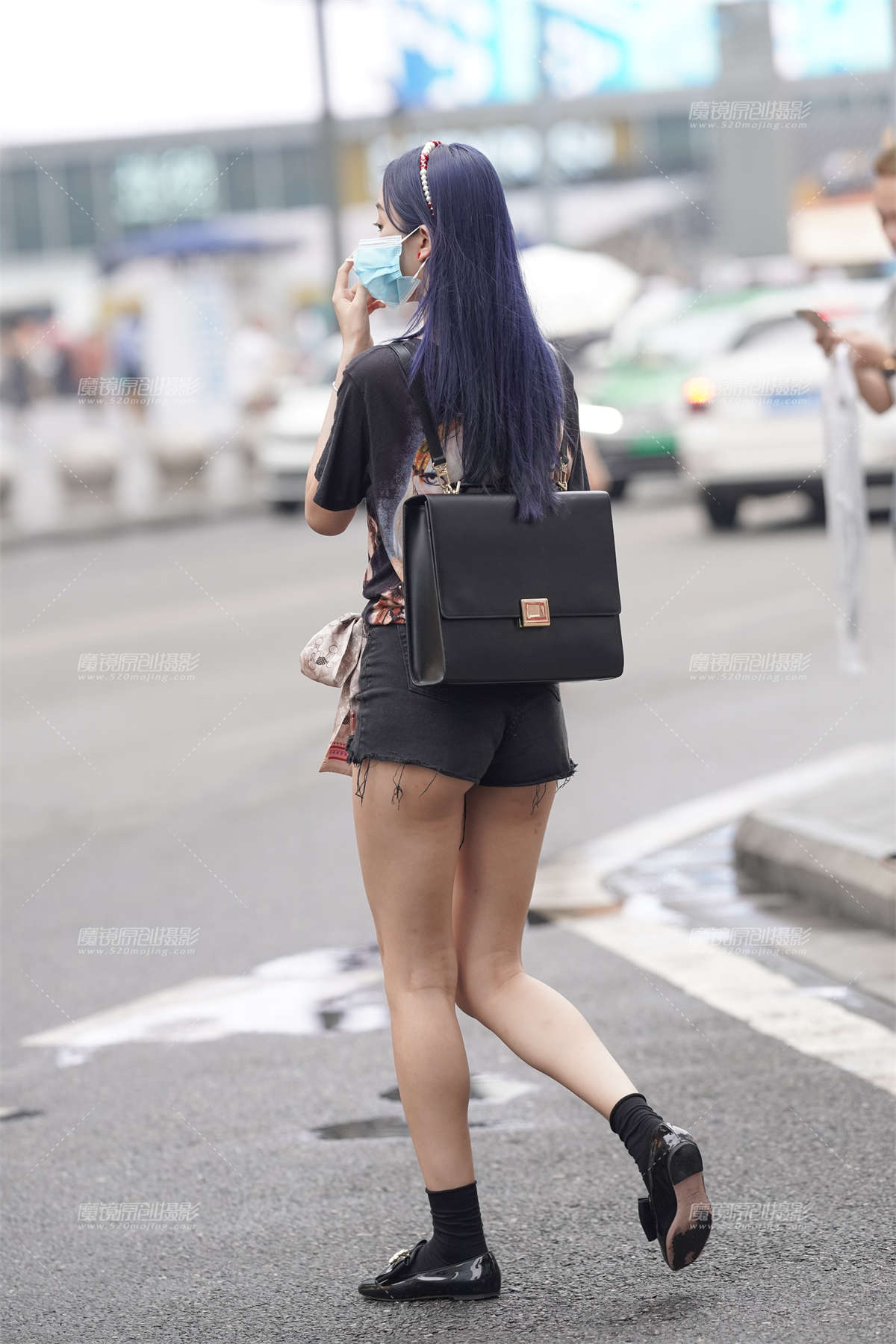 图片[2]-清秀的背包女孩-日更街拍