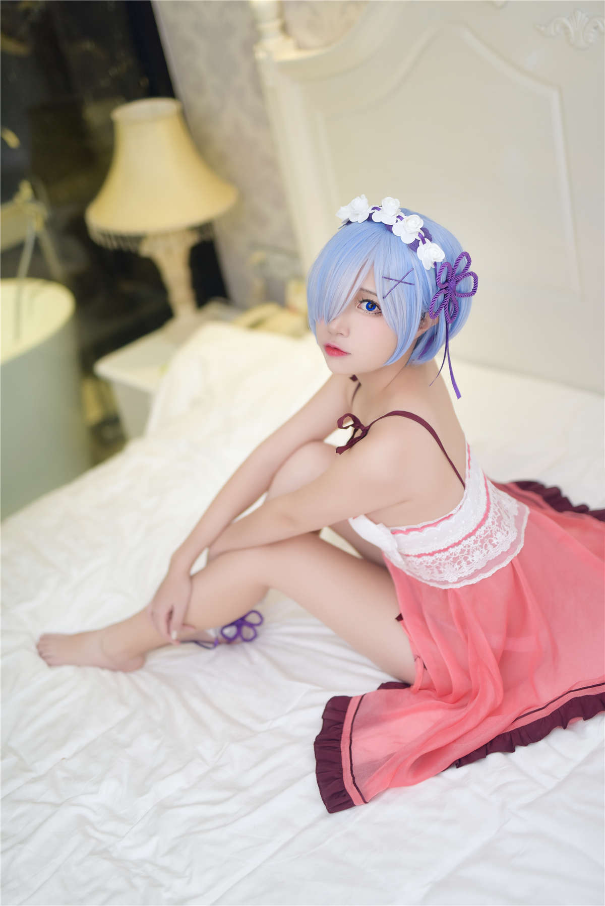 图片[2]-高产型Coser-二佐Nisa 睡衣-日更街拍