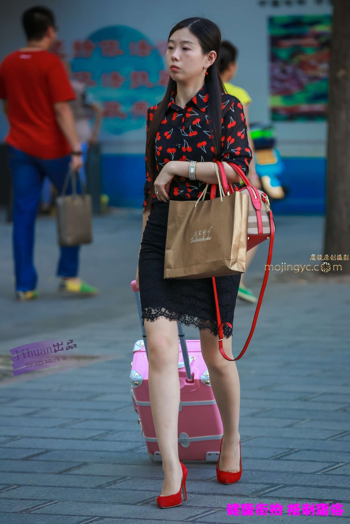 图片[2]-李欢原创-黑色短裙（15P）-日更街拍