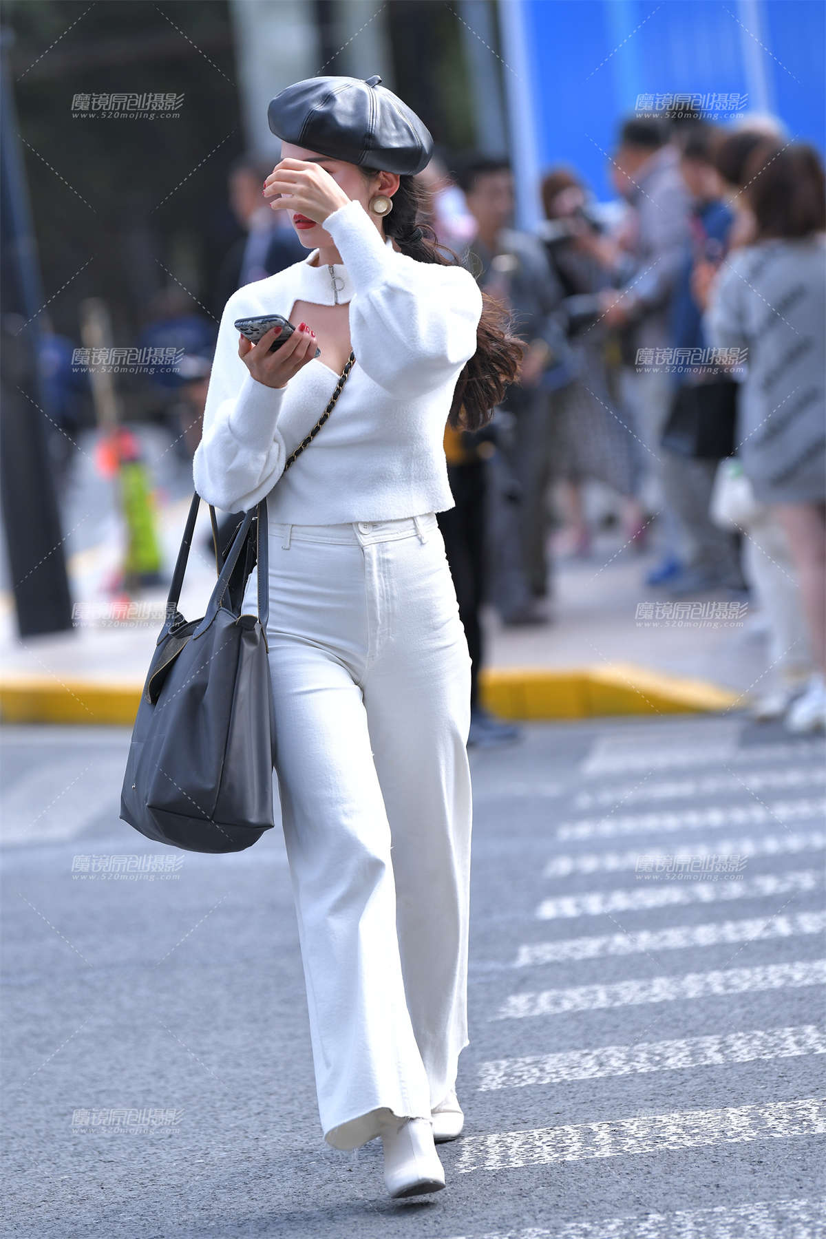 图片[2]-一身白色-日更街拍