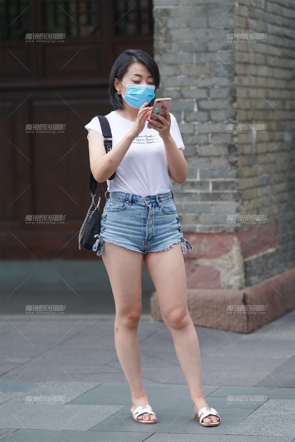 热裤熟女-日更街拍