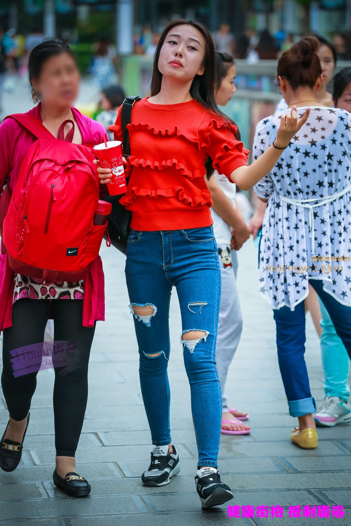 图片[2]-李欢原创-牛仔，丰腴（12P）-日更街拍