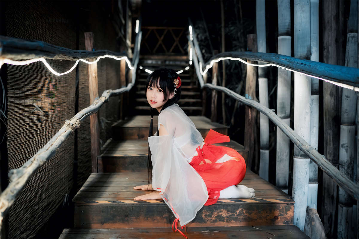 图片[2]-萌芽儿No.44 巫女-日更街拍