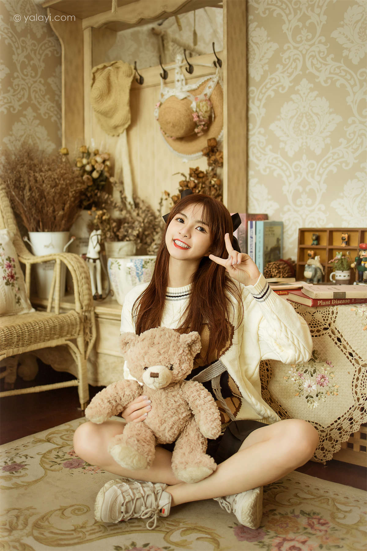 图片[2]-YALAYI雅拉伊2021.12.14 NO.877 可爱小熊 茹莎-日更街拍