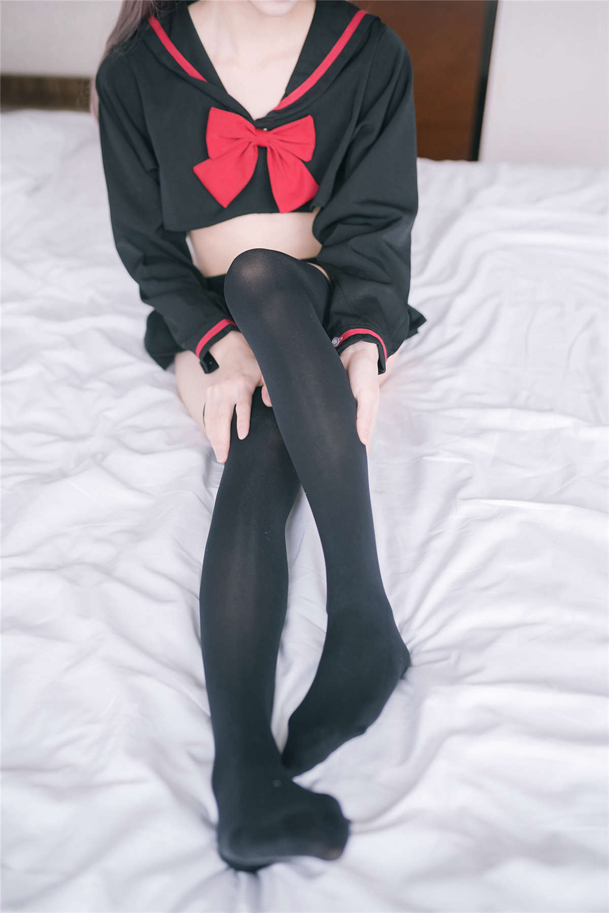 风之领域 NO.130黑色制服-日更街拍