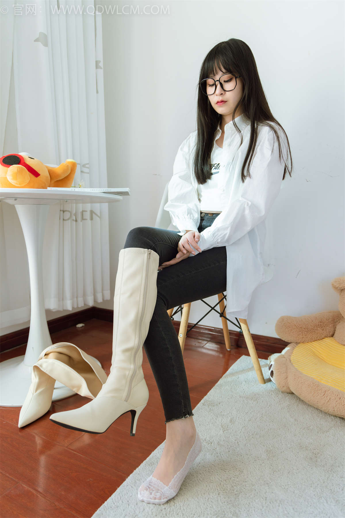 图片[2]-物恋传媒 NO.1478 兮兮-痴情的守望者-日更街拍