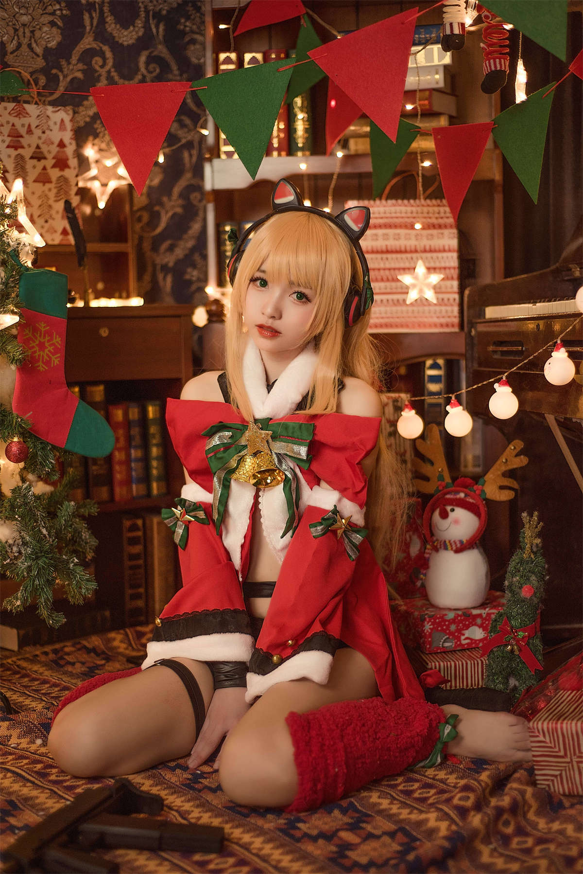 图片[2]-大大卷卷小卷 圣诞-日更街拍