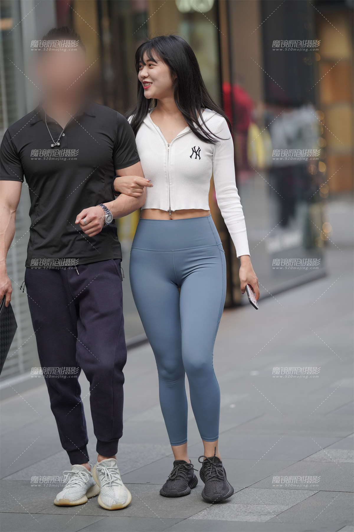 健身女孩 身材棒棒哒-日更街拍