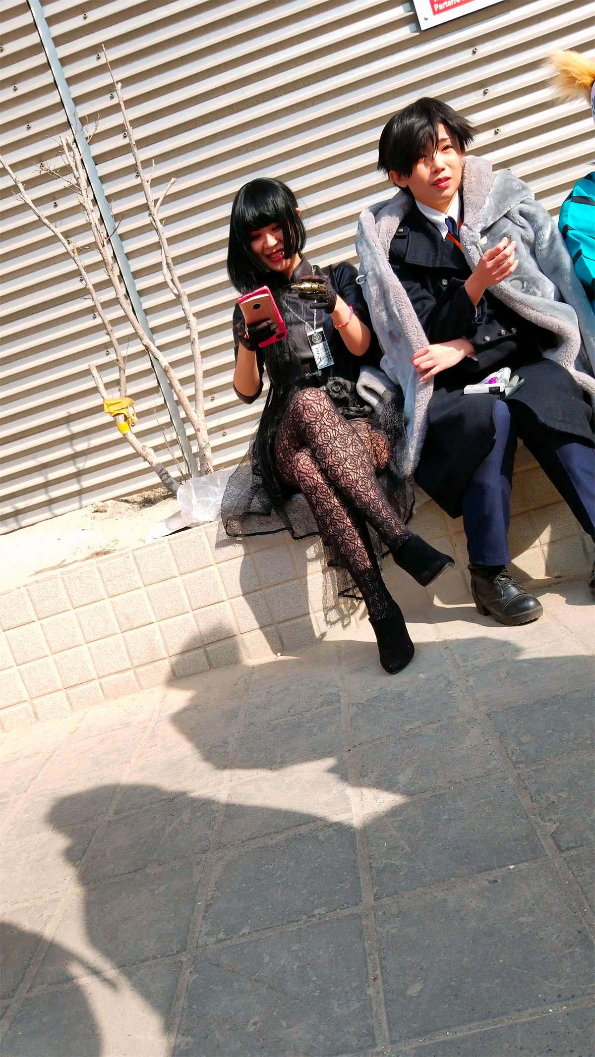 图片[2]-超性感街拍黑丝cosplay美女-日更街拍