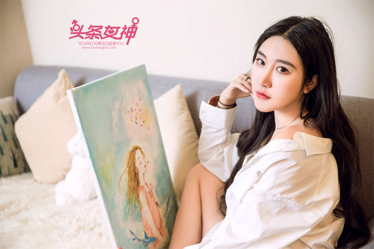 图片[2]-TouTiao头条女神 2017.11.29 七姑娘 画中少女-日更街拍