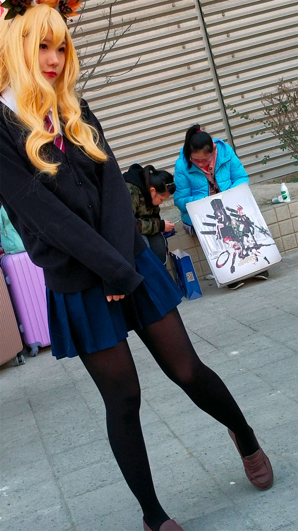 图片[2]-清纯小可爱cosplay的可爱萌妹子-日更街拍