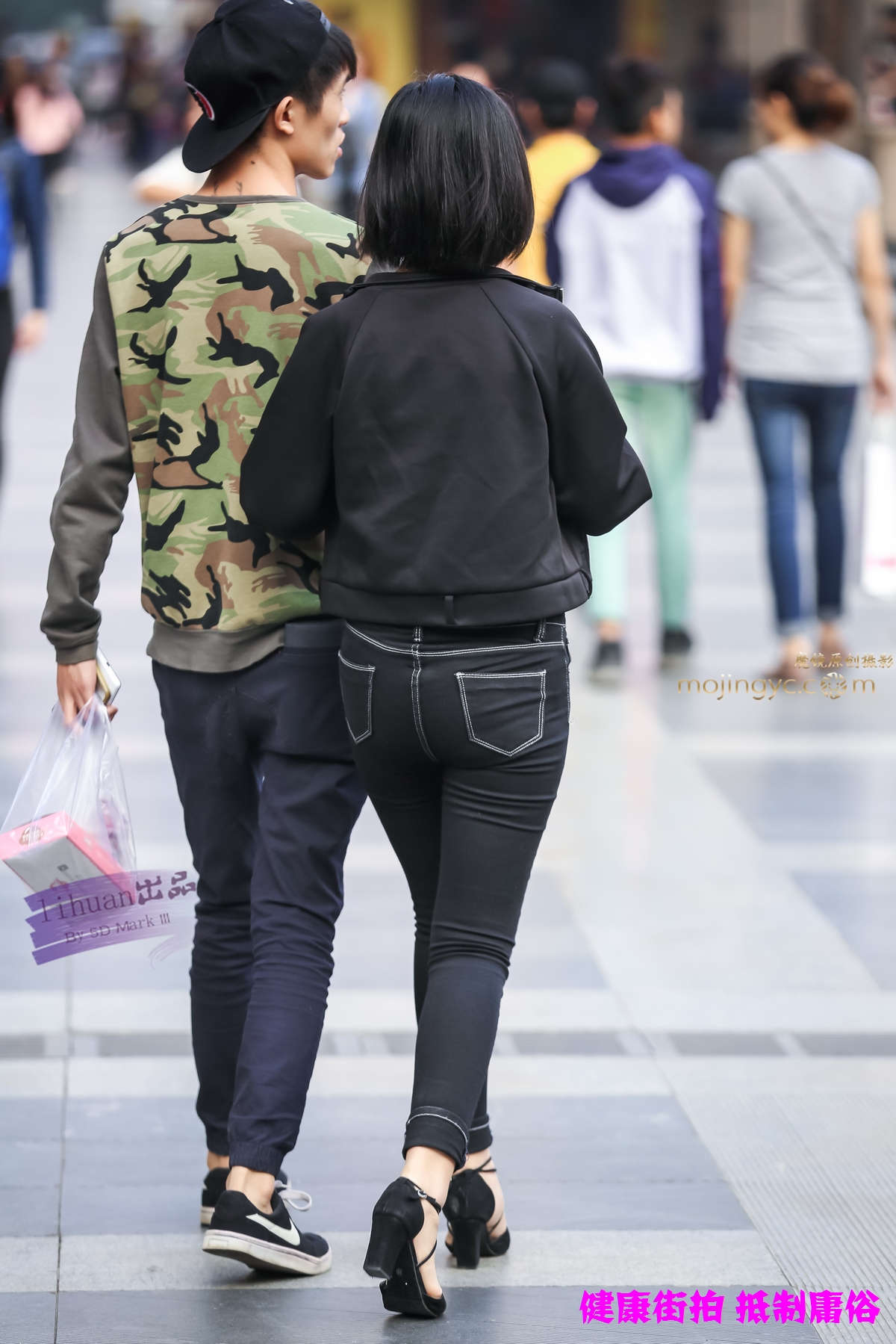 李欢原创-牛仔，丰腴（13P）-日更街拍