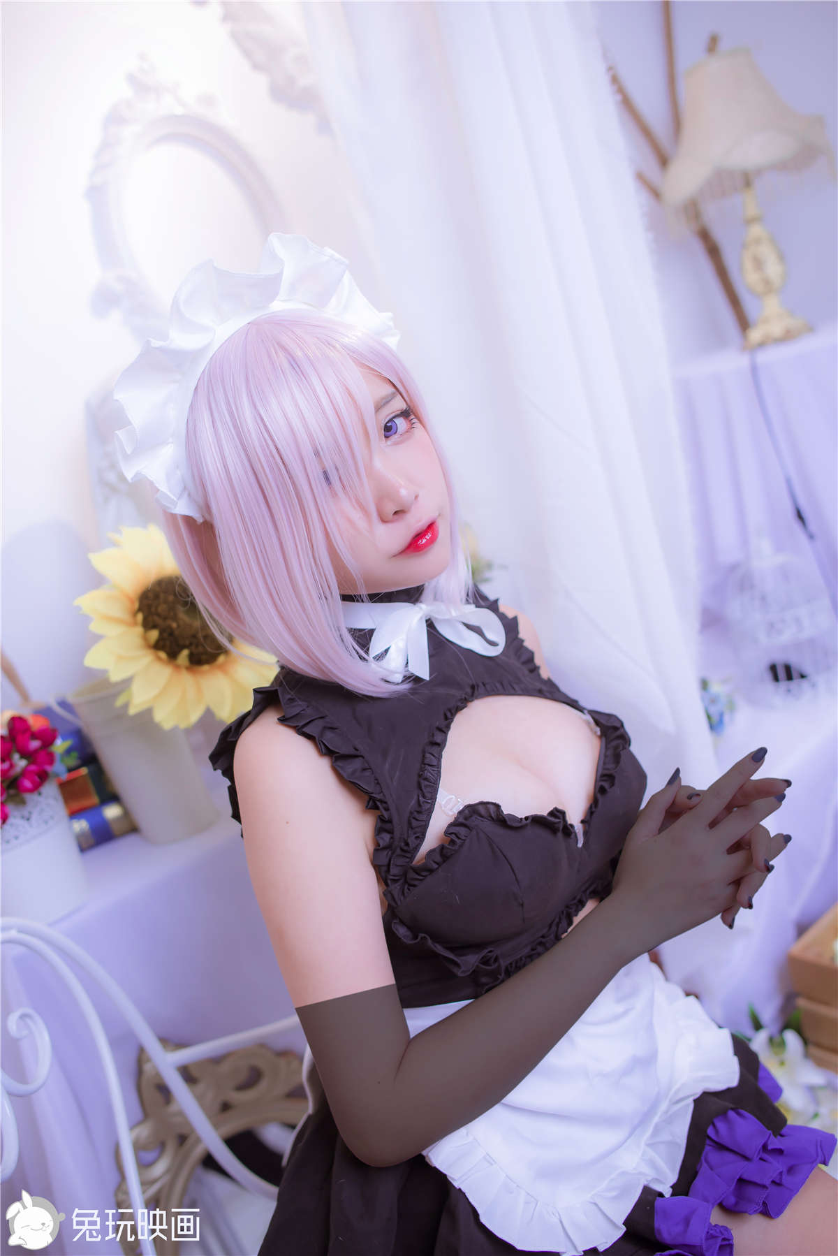 图片[2]-高产型Coser-二佐Nisa  玛修女仆-日更街拍